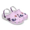 DIY Custom Shoes Slippers Mens Womens милые фиолетовые диск-кроссовки эльфийских кроссовок 36-48