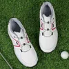 その他のゴルフ製品新しいプロのゴルフシューズメンズ防水ゴルフスニーカー非スリップウォーキングゴルファーフットウェアスパイクレススポーツシューズHKD230727