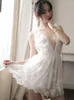 Women's Sleepwear Ladies Sexy Lingerie Women Nightgown Backless Underwear Erotic Lace Sex Exotic Clothes Dress