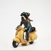Andere evenementen Feestartikelen Creatieve persoonlijkheid Franse Bulldog Hond Locomotief Motorfiets Hars Ornamenten Beeldje Standbeeld Kunstmatige Gift 230727