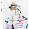 Ski Gloves VECTOR Ski Gloves Women Warm Winter Waterproof Skiing Snowboard Gloves Snowmobile Riding Motorcycle Outdoor Snow Gloves 2020 New HKD230727