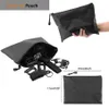 Hooks Rails 35st Molle Attachments Bag Clip Strap Set ryggsäck Webbing för Vest Belt med Zippered Pouch303G