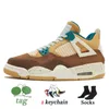 Nike Air Jordan 4 Jordens 4s Retro Off White Travis Scott 농구화 네이비 캐년 퍼플 화이트 오레오 세일 레드 썬더 블루 블랙 캣 스니커즈