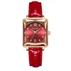 Women watch watches high quality luxury fashion steel band square quartz waterproof watch