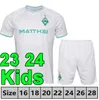 2023 2024 Werder Bremen SPECIALE VOETBALJERSEY weg Marvin Ducksch Leonardo Bittencourt ZWART GROEN 23 24 FRIEDL PIEPER VOETBAL SHIRTS TOP THAILAND keita men kids