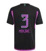 23 24 24 Sane Muller Soccer Jersey Mane 2023 2024 Neuer Kane Football Shirt Goretzka Gnabry Camisa de Futebol Men Kit Kit Kimmich Gracz Bayern Monachium na wyjeździe Minjae