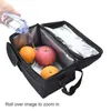 Ice Packs/Isothermic Bags Cooling Bag Lunch Box Foldable Car Ice Pack Picnic Large Takeaway Insulation Package Thermo Bag Refrigerator Freezer for Camping 230726