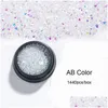 Nail Art Décorations Cristal Pixie Gemmes 3D Micro Zircon Mini Strass Verre Pour Manucure Charmes Accessoires T221111 Drop Delivery Dhrj7