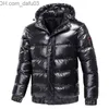 Parkas de plumón para hombre Parkas de plumón para hombre Chaqueta gruesa de invierno para hombre Casual con capucha Cálido rompevientos Moda Slim Fit Abrigos Hombre de alta calidad MT700 221207 Z230731