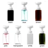 Förvaringsflaskor handrensningsschampo duschgel skummande påfyllningsbar kosmetisk flaska blommas tvål dispenser pumpbehållare