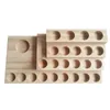 Opslagflessen Houten Display Etherische Olie Rek Plank Organizer Multi-Style