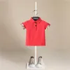 Polo Ontwerp Zomer Baby Boy Shirt Fashion Kids Korte Mouw T-shirt Gestreepte Kinderen Katoenen Kleding 1-9 Jaar jongen Tops Drop 230726