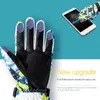 Ski Gloves Professional Winter Warm Ski Gloves Touch Screen Fleece Snowboard Ultralight Waterproof Motorcycle Thermal Snow Gloves Women Men HKD230727