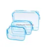 Paniers De Rangement Clair Trousse De Toilette Quart Taille Femmes Hommes Voyage Maquillage Cosmétique Poche Transparent Pvc Articles De Toilette Drop Delivery Accueil Ga Otxyq