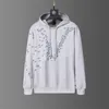 Men's 2023 Mens Hoodies Fashion Men Stylist Cartoon Shark Printing Hoodie Jacket Man Womens High Quality Casual Sweatshirts 3 Colors Asian Size QAQ