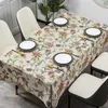 Toalha de mesa estilo avançado à prova d'água para sala de estar toalha de mesa retangular para restaurante ao ar livre pano de piquenique R230727