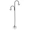 Hooks Shepherd Hook Iron Outside Stand Hanging Basket Artware Yard Garden Inserted Hanger