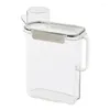 Lagringsflaskor universal tvättmedel dispenser pulvertank plastrengöring leveranser container burk tillbehör