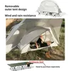 Tenten en schuilplaatsen Tent Draagbaar Kampeeruitrusting Accessoires Outdoor Ultralight Opvouwbaar Regenbestendig Single Marching Bed 230726