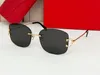 RealFine888 5A Eyewear Catier CT0032RS Frameless Luxury Designer Solglasögon för man kvinna med glasögon tyglåda CT0042RS