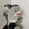 منتجات غولف أخرى Shark Golf Fairway Wood Head Cover Plush Animal Golf Club Club Fairway Woods Hybrid HeBrid Usisex 230726