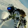 Occhiali da sci LOCLE Occhiali da sci antiappannamento UV400 Occhiali da sci Doppio strato Sci Snowboard Occhiali da neve Occhiali da sci con una lente illuminante 230726