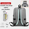 Bags Multifunctional Men's Backpacks Waterproof Bag Pack for Men Backpack for School Book Bag Usb Port Back Bag for Men Black Backpac