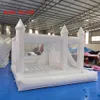 wholesale Inflatable White Wedding Bounce house With Slide And Ball Pit PVC Jumper Moonwalks Bridal Bouncy Castle For Kids