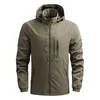 Mannen Jassen Hoge Kwaliteit Casual Kapmantel Waterdichte Jas Mannen Soft Shell Militaire Tactische Cargo Windjack Mannelijke Outdoor 230726