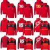 2022-2023 Новая мужская толстовка F1 Team Formula 1 Racing Hoodies Sweat Весна Осень Водитель Красная толстовка на открытом воздухе Экстремальные виды спорта 297D