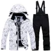 Altri articoli sportivi Tuta da sci per bambini invernali russi Ragazzi Ragazze Abbigliamento da neve Set da snowboard Abbigliamento sportivo da esterno impermeabile Cappotto Pantalone 230726