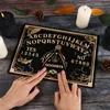 Decorative Objects Figurines 12inch Wooden Divination Pendulum Board Ouija Metaphysical Message Witch's Kit 230727