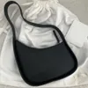 Therow Designer-Halbmond-Hobo-Umhängetasche, Schultertasche, Handtasche aus echtem Leder, modische Clutch-Tasche, Geldbörse