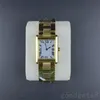 Square Montre Homme Designer Vintage Watch Women Streep Shopping graciös orologio di Lusso kvartsgraciösa vita urtavla som tittar på högkvalitativ XB09 C23