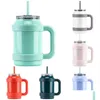 Mugs 50Oz Stainless Steel Quencher Tumbler Vacuum Keep And Cold Mug With Handle St Jy19 Drop Delivery Home Garden Kitchen Dining Bar D Dhkdl