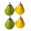 Party Decoration Supplies Kunstmatige Peer Decor Simulatie Fruit Pography Props Etalage Versiering Ornament