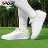 منتجات غولف أخرى PGM Women Golf Shoes مقاومة للماء مضاد للانزلاق الخفيفة الوزن الخفيفة الناعمة التنفس السيدات حزام مقبض الأحذية الرياضية XZ267 HKD230727