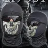 Nova Máscara Preta Ghost 6 Crânio Balaclava Capa de Esqui Ciclismo Skate Aquecedor Facial Ghost319j