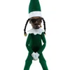 Snoop on A Stoop Christmas Elf Doll Spy Bent Home Decorations Year Gift Toy