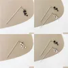 Hair Pins Hollow Valley Lily Of The Cool Chinese Vintage Metal Beaded Tassel Pan Hairpin Advanced Design Drop Delivery Products Acces Dh7R8