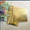 30 pz / lotto 18x23 cm colore oro Poly Bubble Mailer viola autosigillante buste imbottite buste postali buste imbottite Busta3242