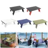 Mobili da campo Campeggio Mini tavolo pieghevole portatile per picnic all'aperto Barbecue Tours Stoviglie Scrivania per computer pieghevole ultraleggera 230726