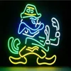 New HIGH LIFE Neon Beer Sign Bar Sign Real Glass Neon Light Beer Sign University Of Notre Dame Fightin Irish Neon 17x14303L