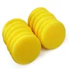 Biluppsättning 12 datorer Wash Sponge Car Cleaning Care Tools Yellow Sponges Car Wax Polering Tvättverktyg H SQCMRB243E