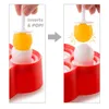 Ferramentas de sorvete s Silicone Lolly Mini Pops Mold Cube Ball Maker Bandeja DIY Moldes de picolé coloridos com 9 adesivos 230726