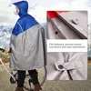 Regenmäntel QIAN Regenponcho mit Kapuze, Fahrrad, wasserdichte Regenmäntel, Fahrradjacke für Männer, Frauen, Erwachsene, Regenschutz, Angeln, Klettern, 230727