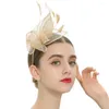 Bandane Tea Party Fascinator Hat Fascinators da donna Accessorio per capelli Clip per copricapo