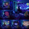 Oggetti decorativi Figurine Van Gogh Star Sky escent Tapestry Mandala estetico sul muro Appeso Panno Trippy Arazzi Home Room Decorazioni psichedeliche 230727