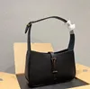 Loulou Cleo LE5A7 Luxurys حقيبة يد حقيبة إبط للرجال النسائي حملت الكتف الكتف الأصلي حقيبة مصممة من الجلد مصمم الأكياس.