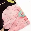 女性用スリープウェア女性サマービスコースプラスサイズS-3XLショートパンツ印刷されたワイドルーズナイトウェアパジャマ